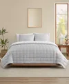 Ugg Gizelle 3-pc. Reversible Quilt Set, King In Gray