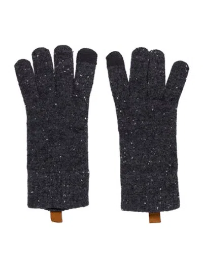Pre-owned Ugg Gloves In Blue
