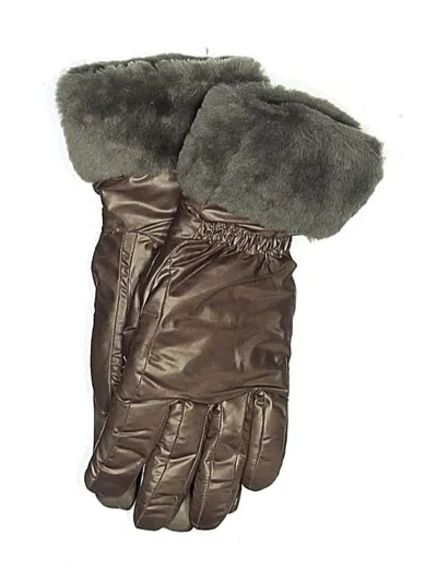 Pre-owned Ugg Gloves In Brown