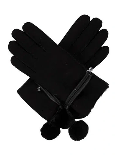 Pre-owned Ugg Gloves W/tags In Black