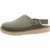 Ugg Mens Goldencoast Adjustable Heel-strap Suede Clog Green Oth