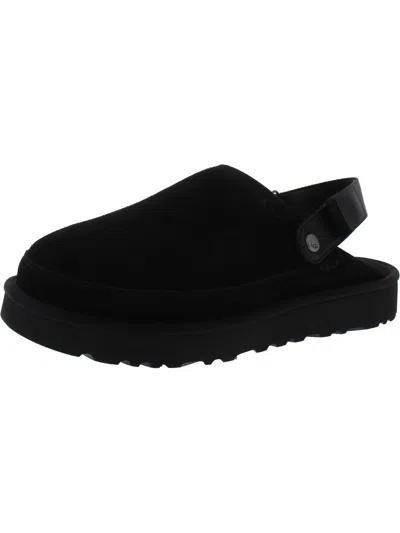 Ugg Golden Coast Mens Slip On Slides Mules In Black