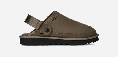 Ugg ® Goldencoast Clog Ii Nubuck Shoes In Dried Oregano In Black