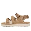 Ugg Goldencoast Multistrap Sandal 'sand' In Brown