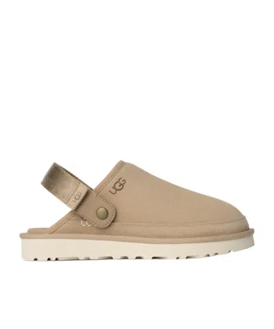Ugg Goldencoast Round-headed Sandals In Nude