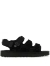Ugg Sandali Goldencoast In Pelle Scamosciata Nera Donna In Black