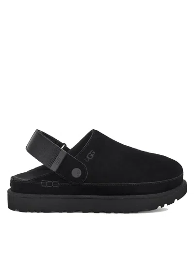 UGG UGG GOLDENCOAST SUEDE CLOGS