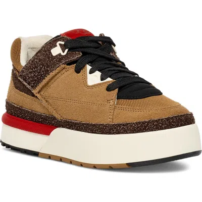 Ugg ® Goldencush Sneaker In Chestnut/black