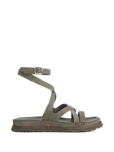 Ugg Goldengaze Sandals In Green