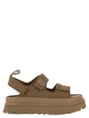 Ugg Goldenglow - Adjustable Wedge Sandals In Brown