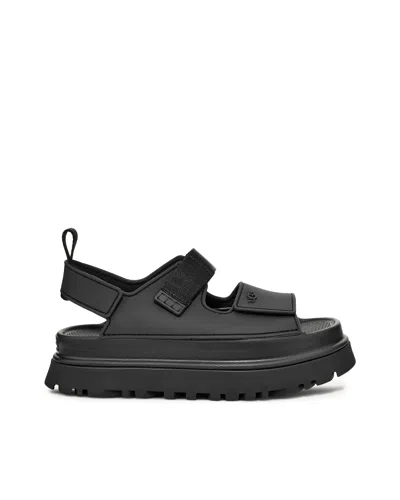 UGG GOLDENGLOW BLACK SANDAL