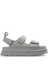 Ugg Goldenglow Chunky Sandals In Seal