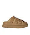 Ugg W Goldenglow Slide Dark Sand In Brown