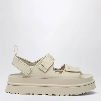 Ugg Goldenglow Platform Eva Sandals In Sea Salt In Neutral