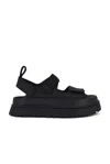 Ugg Goldenglow Black Sandal In Black