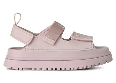 Pre-owned Ugg Goldenglow Sandal (kids) Sneakers In Bay Fog In Gray