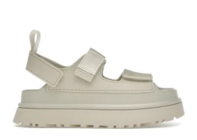 Pre-owned Ugg Goldenglow Sandal (women's) Sneakers In Sea Salt In Gray