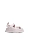 Ugg Goldenglow Sandals Bay Fog In Pale Pink