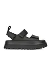 Ugg Goldenglow Black Sandal In Black