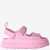 Ugg Sandals Open Toe Platform Sole Pull Tab In Pink