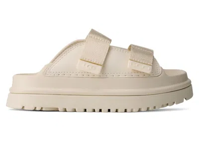 Pre-owned Ugg Goldenglow Slide (kids) Sneakers In Jasmine In Yellow