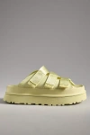 Ugg 44mm Golden Glow Tpu Sandals In Green