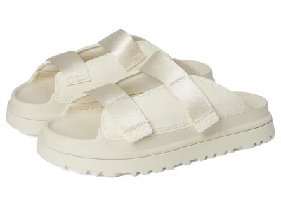 Ugg Goldenglow Slide (toddler/little Kid/big Kid) Kids Shoes Jasmine : 2 Little Kid M, Polyester In Neutral