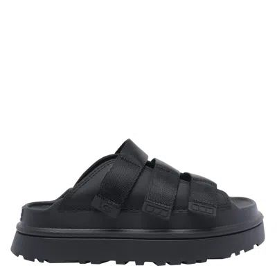 Ugg Goldenglow Slides In Black