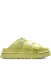Ugg 44mm Golden Glow Tpu Sandals In Green