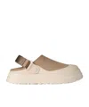 Ugg Goldenglow Slingback Flat Mules In Brown