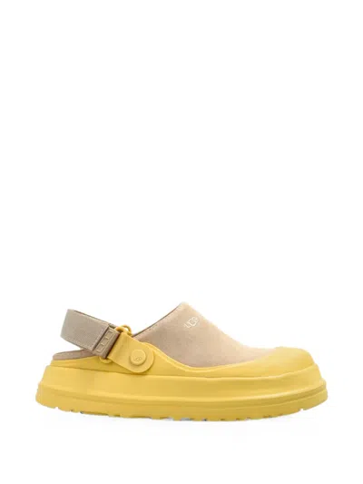 UGG GOLDENGLOW SUEDE CLOGS