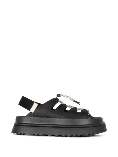 Ugg Goldenglow Toggle Sandals In Black