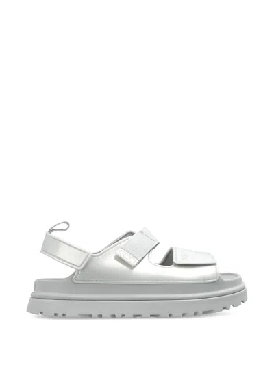 Ugg Kids' Goldenglow Touch-strap Sandals In Black