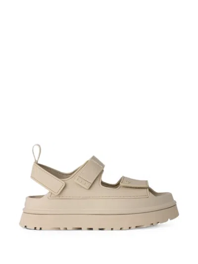 Ugg Goldenglow Touch-strap Sandals In Neutral