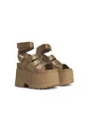 Ugg Sandalias - Beis In Beige