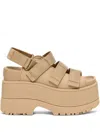 Ugg Australia Goldenrise Sandals In Beige