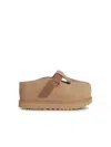 Ugg Goldenstar Wool Slippers In Neutral