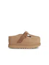 Ugg Sand Suede Goldenstar Hi Slippers In Neutrals