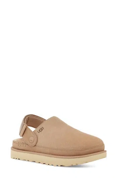 Ugg Women's Goldenstar Slingback Clog Flats In Sand