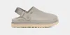 Ugg Goldenstar Suede Clog In Seal, Women's At Urban Outfitters In Grey