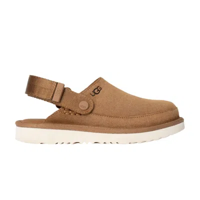 Pre-owned Ugg Goldenstar Clog Kids 'chestnut' | Brown | Kid's Size 2