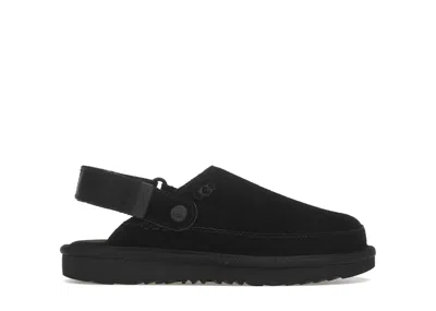 Pre-owned Ugg Goldenstar Clog (kids) Sneakers In Black