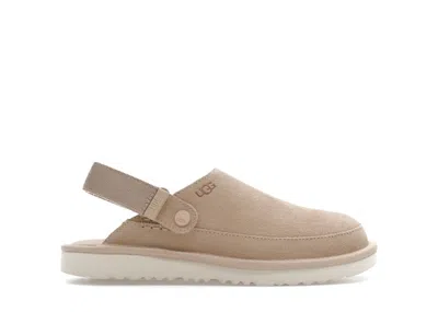 Pre-owned Ugg Goldenstar Clog (kids) Sneakers In Sand