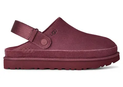 Pre-owned Ugg Goldenstar Clog (women's) Sneakers In Burnt Magenta