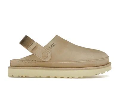 Pre-owned Ugg Goldenstar Clog (women's) Sneakers In Sand