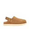 Ugg Goldenstar Suede Clogs In Brown