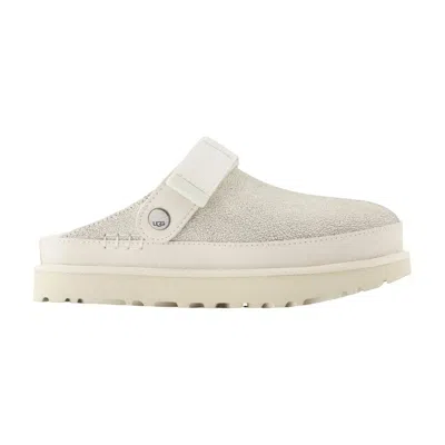 Ugg Goldenstar Crackle Slipper In White