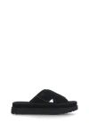 Ugg Goldenstar Crossover Slide Sandal In Black