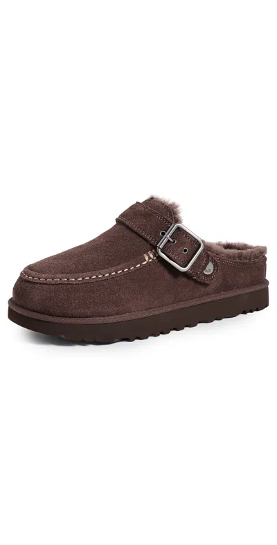Ugg Goldenstar Evelina Clogs Burnt Cedar In Brown