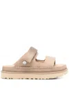 Ugg Goldenstar Glide Sandals In Beige